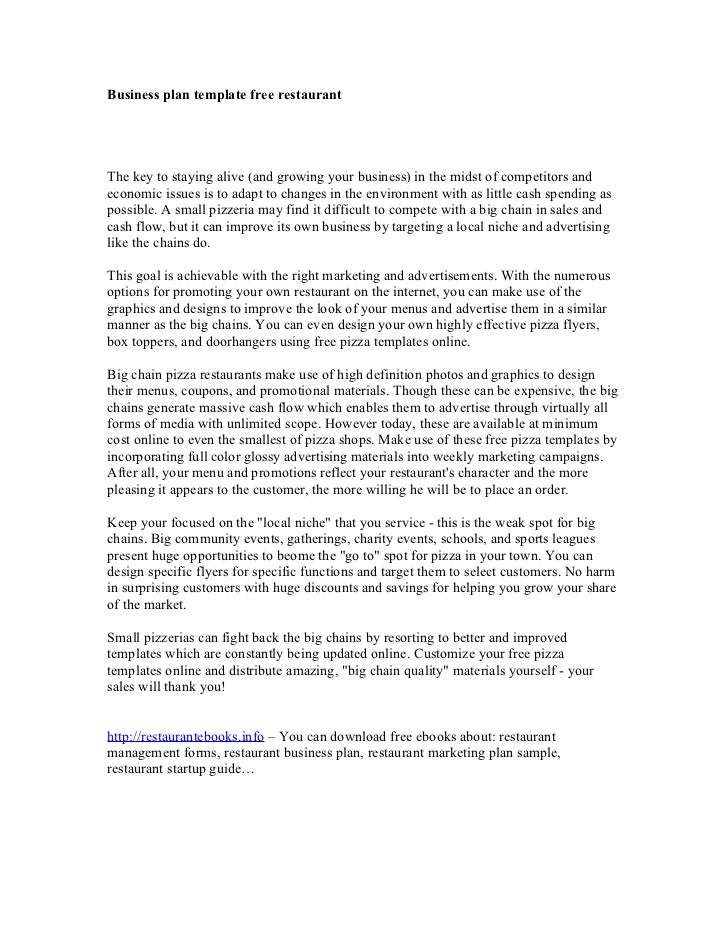 pizza restaurant business plan financial model pizza business plan pdf
